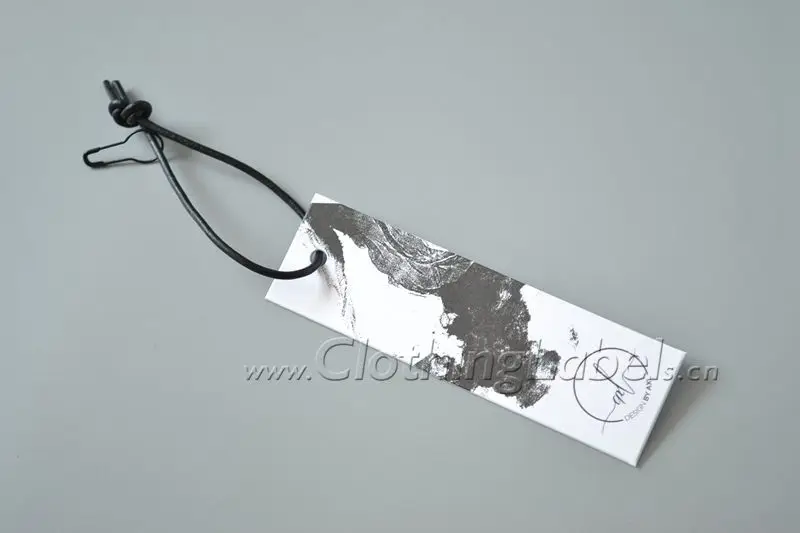 Clothing tags, labels for clothing garment, luxury hang tag, hang tag with string and pins
Clothing tags, labels for clothing garment, luxury hang tag, hang tag with string and pins