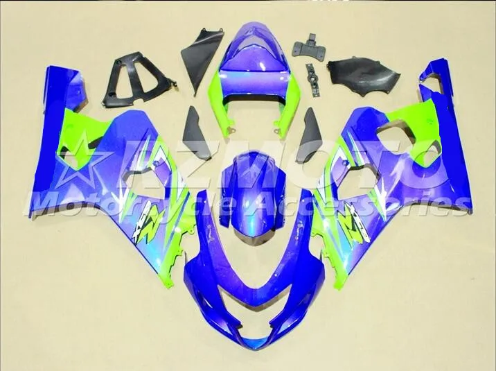 ACE KITS New ABS Injection Fairings Kit Fit For SUZUKI GSX-R600 GSX-R750 K4 2004 2005 GSX-R600 04 05 Blue GreenT3
ACE KITS New ABS Injection Fairings Kit Fit For SUZUKI GSX-R600 GSX-R750 K4 2004 2005 GSX-R600 04 05 Blue GreenT3