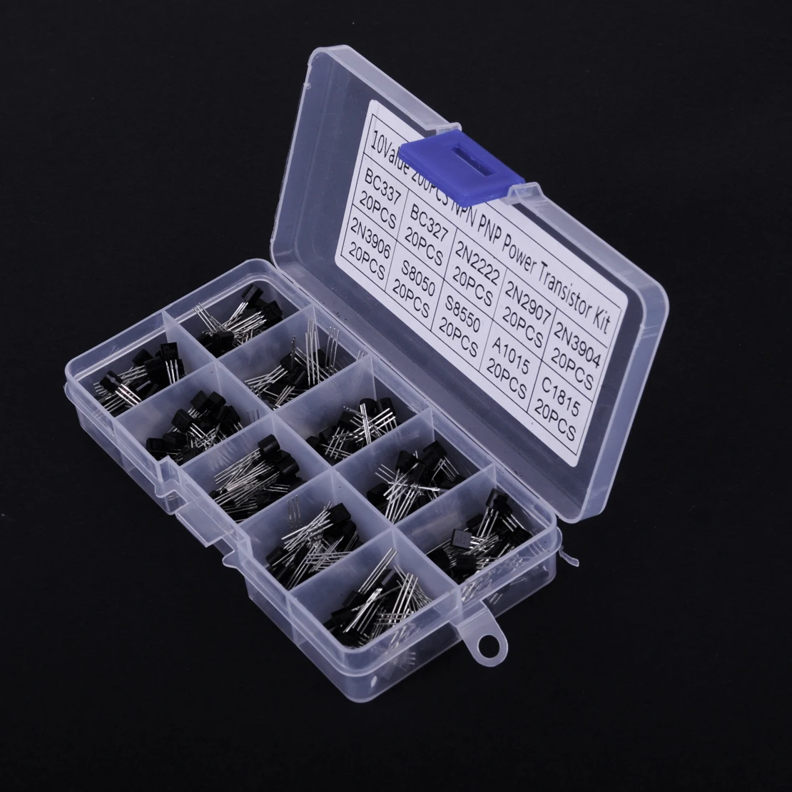 LETAOSK 200 шт. 10 Значение 3 Pin NPN PNP транзистор питания TO-92 Ассортимент коробка DIY Kit офисная промышленность Электрооборудование
LETAOSK 200 шт. 10 Значение 3 Pin NPN PNP транзистор питания TO-92 Ассортимент коробка DIY Kit офисная промышленность Электрооборудование