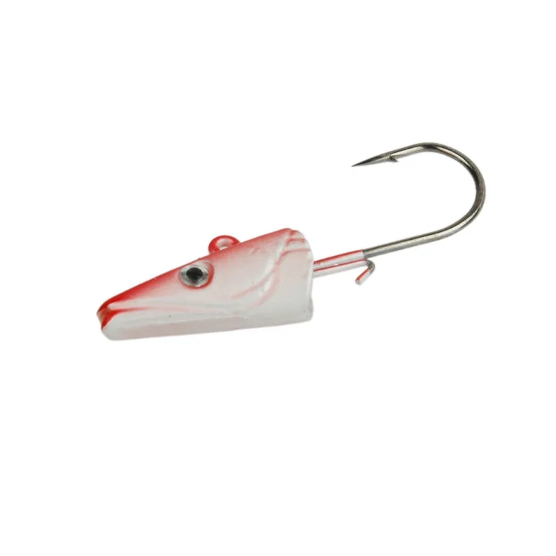 10PCS/lot Lead Jig Head Fishing Hook with 3D Eyes Mini Metal Hook Bait Fish 45mm/8.5g Jigging Fishing Tackle
10PCS/lot Lead Jig Head Fishing Hook with 3D Eyes Mini Metal Hook Bait Fish 45mm/8.5g Jigging Fishing Tackle