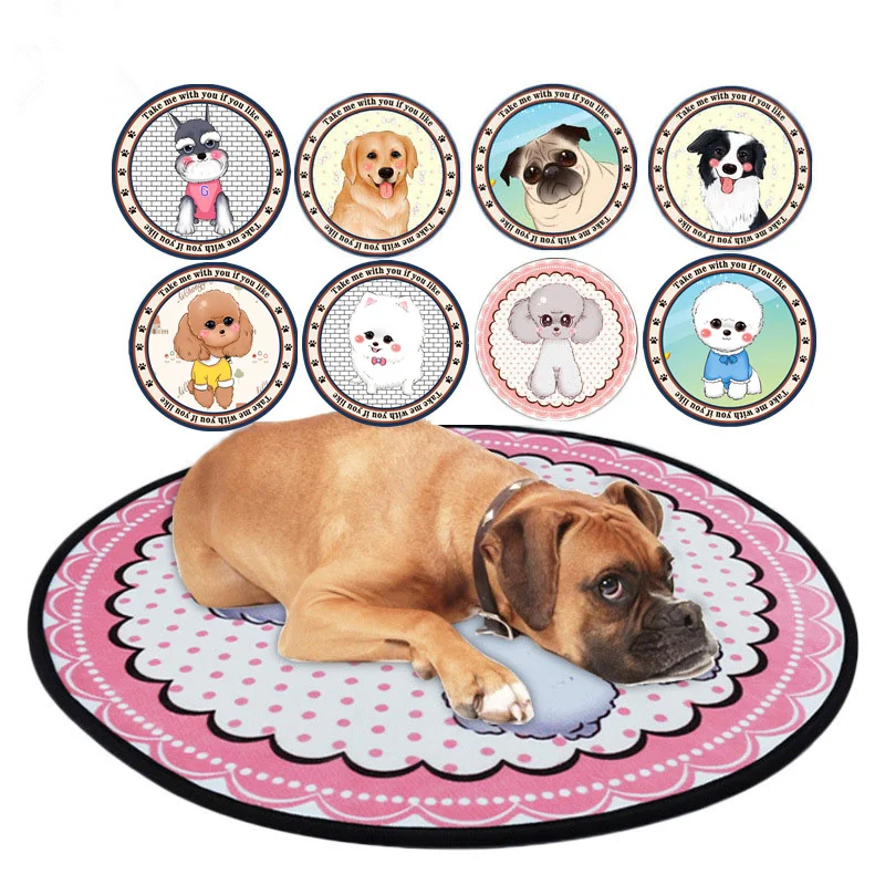 Cute Cartoon Pet Mat Dog Cat Summer Ice Cooling Plaid Blanket Cushion Dog Sleeping Toys Mats Portable Pet Outdoor Bed Cover Mat
Cute Cartoon Pet Mat Dog Cat Summer Ice Cooling Plaid Blanket Cushion Dog Sleeping Toys Mats Portable Pet Outdoor Bed Cover Mat