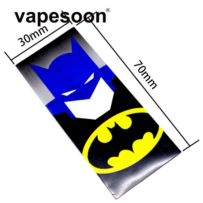 100PCS VapeSoon protector skin 18650 battery protected battery skin sticker for e cigarette battery
100PCS VapeSoon protector skin 18650 battery protected battery skin sticker for e cigarette battery