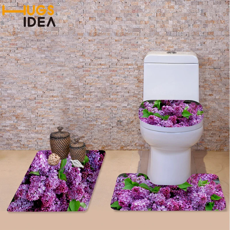 HUGSIDEA 3 Piece Set Toilet Seat Cover Wc Set Leaf Sunflower Printed Bathroom Rug Warm Washable Mat for Bathroom and Toilet
HUGSIDEA 3 Piece Set Toilet Seat Cover Wc Set Leaf Sunflower Printed Bathroom Rug Warm Washable Mat for Bathroom and Toilet