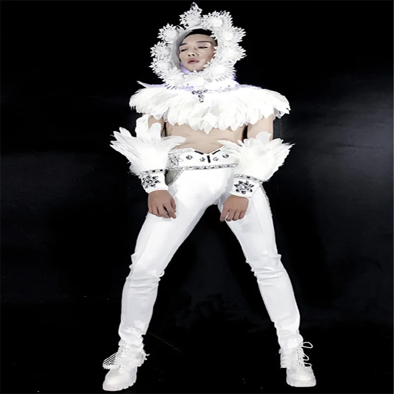 BC66 Party singer stage show wears led costumes prom ballroom dancer bodysuit men luminous glowing outfit clothe dj dresses club
BC66 Party singer stage show wears led costumes prom ballroom dancer bodysuit men luminous glowing outfit clothe dj dresses club