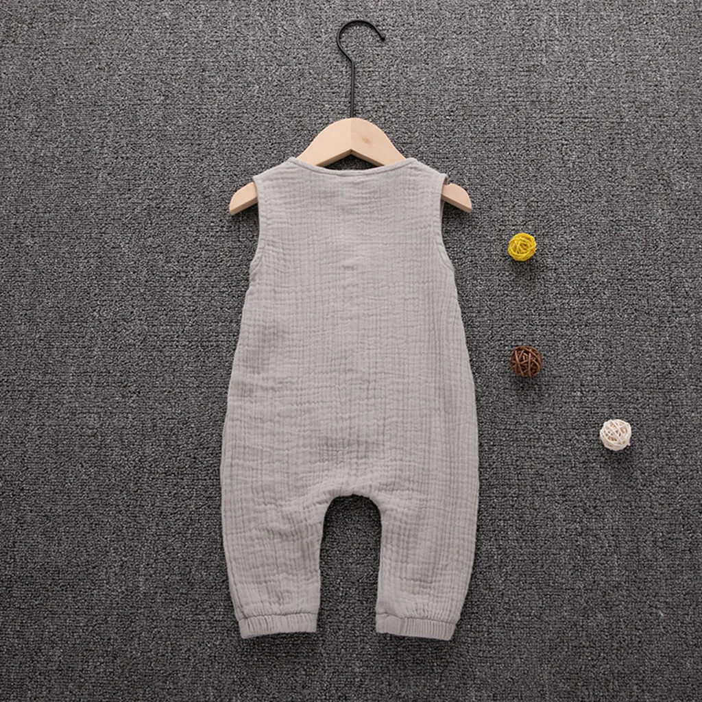 Infant Boys&Girls Rompers Ruffles Solid Vest Jumpsuit ClotheIing baby girl romper summer 2019 baby clothes boy
Infant Boys&Girls Rompers Ruffles Solid Vest Jumpsuit ClotheIing baby girl romper summer 2019 baby clothes boy