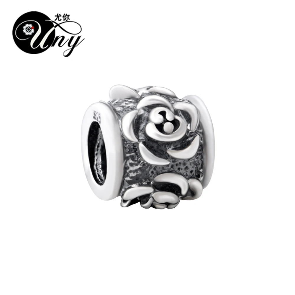 UNY Vintage Unique DIY Beads European bead Fit Pandora charm bracelet 925 Silver Beads Retro Rose Spacer Bead Fit Pandora Charms
UNY Vintage Unique DIY Beads European bead Fit Pandora charm bracelet 925 Silver Beads Retro Rose Spacer Bead Fit Pandora Charms