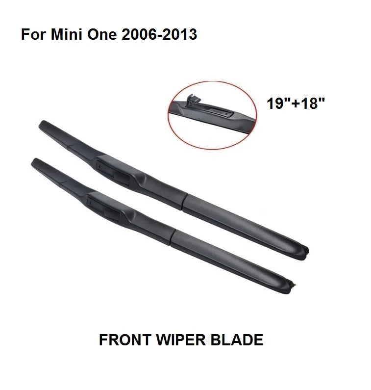 Wiper Blade For Mini One 2006-2013 19"+18" Car Accessories For Auto Cars Rubber Windscreen Windshield Blade
Wiper Blade For Mini One 2006-2013 19"+18" Car Accessories For Auto Cars Rubber Windscreen Windshield Blade
