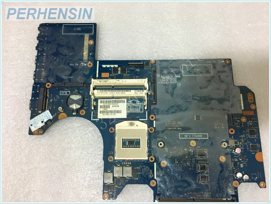 Фото Материнская плата для ноутбука DELL Alienware M17x R5 s947 VAS00 LA 9331P 41W46 041W46 CN 041W46|laptop
