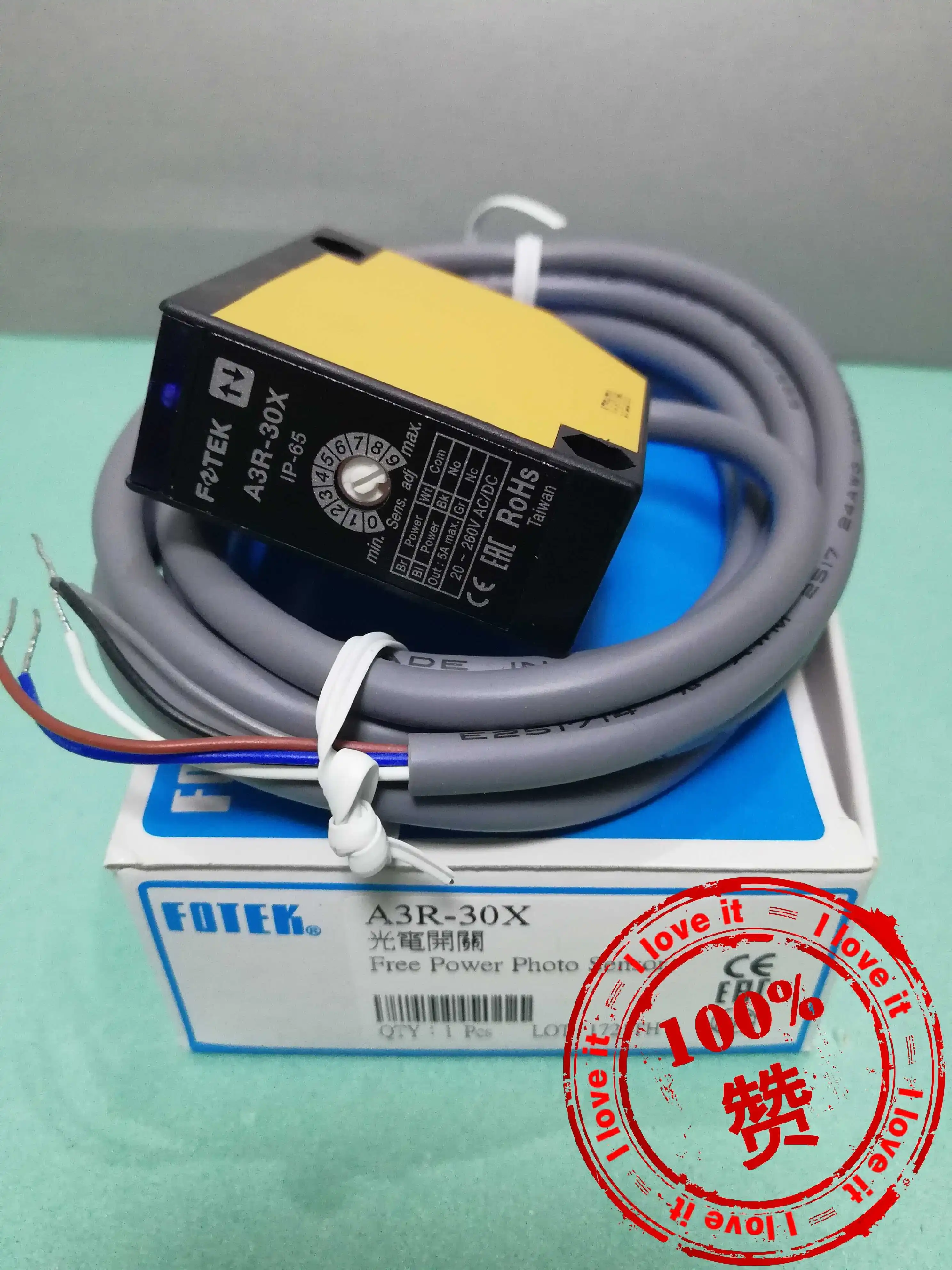 New original imported a3r-30x photoelectric switch sensor A3R-30X diffuse reflection
New original imported a3r-30x photoelectric switch sensor A3R-30X diffuse reflection
