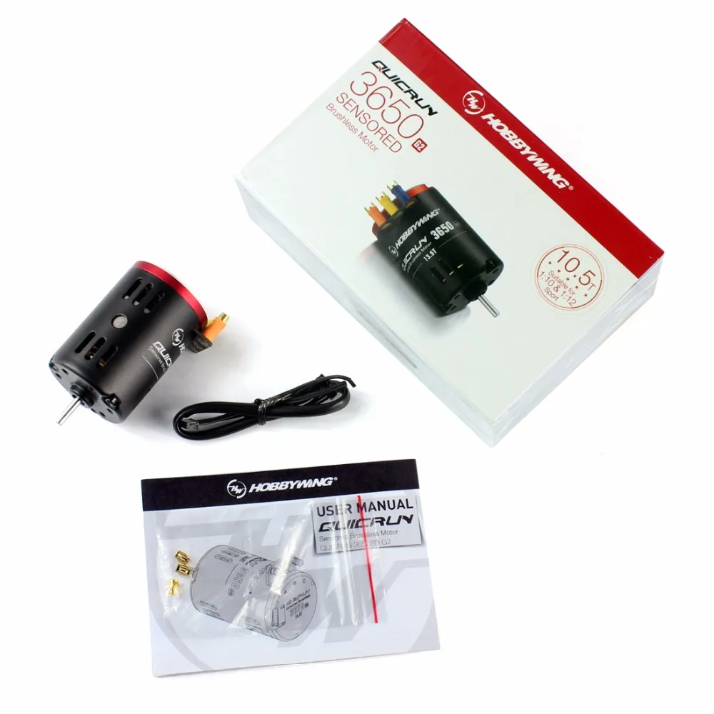 Hobbywing QUICRUN motor G2 3650 Sensored 6.5T 8.5T 10.5T 13.5T 17.5T 21.5T Racing Brushless Motor for 1/10 Rc Car Crawler
Hobbywing QUICRUN motor G2 3650 Sensored 6.5T 8.5T 10.5T 13.5T 17.5T 21.5T Racing Brushless Motor for 1/10 Rc Car Crawler