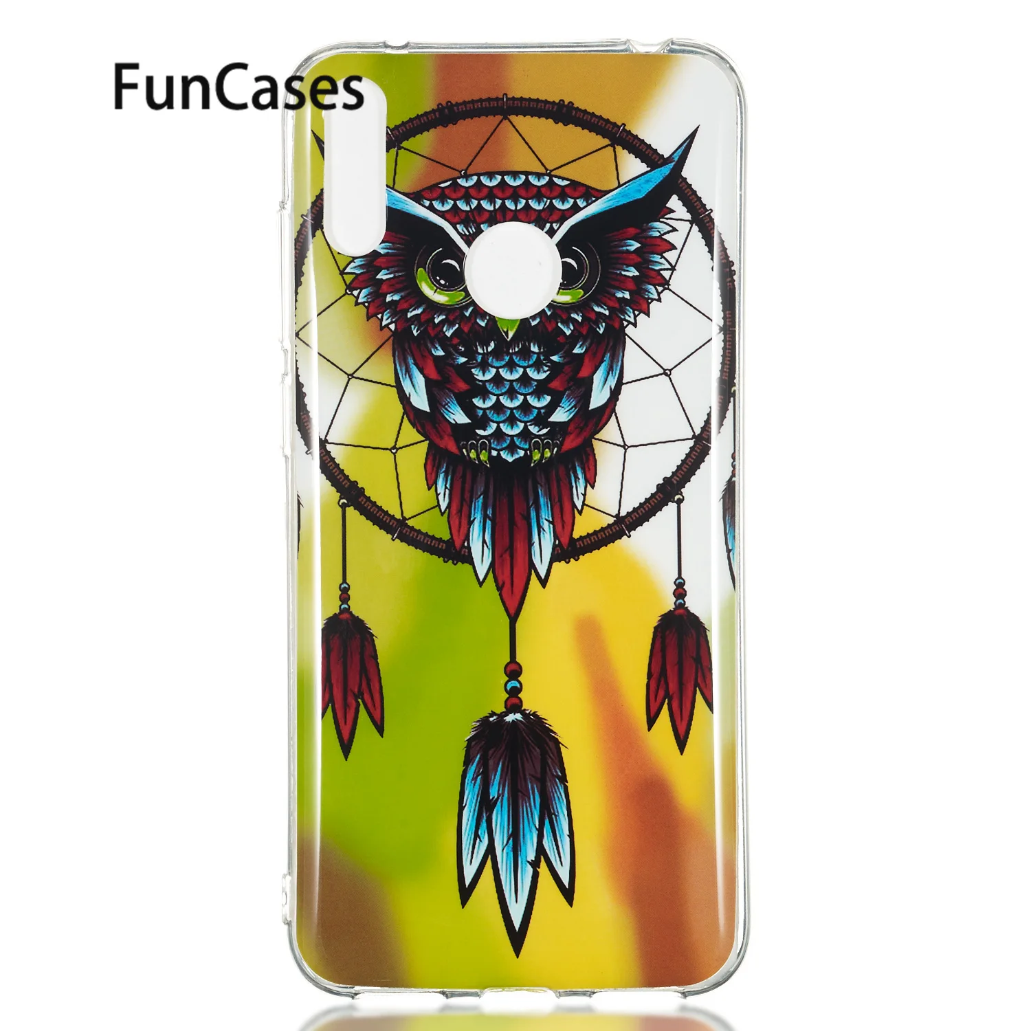 Животных мягкий из ТПУ защитный для capinha huawei Y7 Pro 2019 чехол телефона Prime