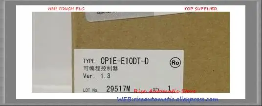 New original PLC 6 Input 4 Output Transistor Sinking CP1E-E10DT-D 24VDC Well Tested Working
New original PLC 6 Input 4 Output Transistor Sinking CP1E-E10DT-D 24VDC Well Tested Working