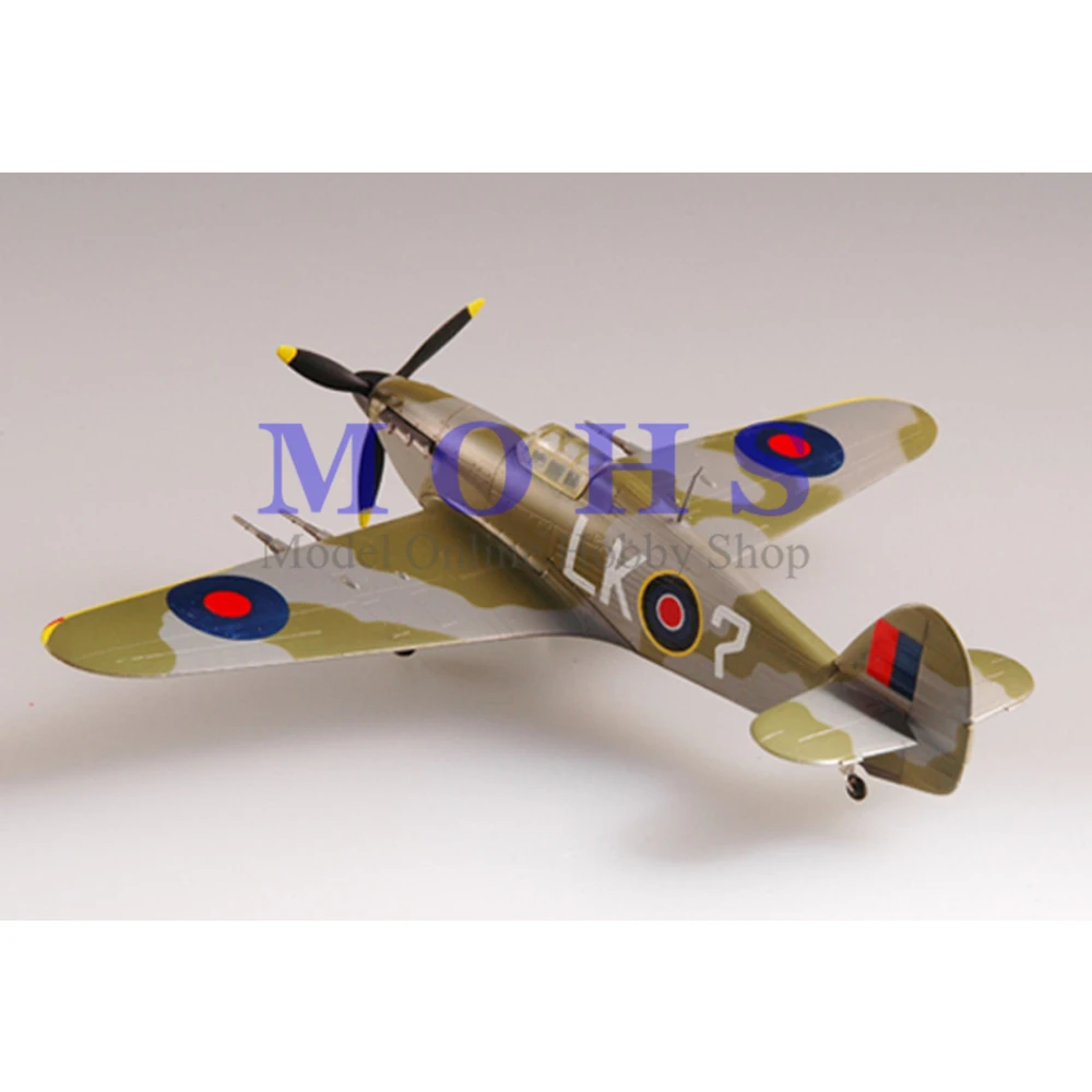 Легкая модель 37241 1/72 Сборная масштаб ураган Готовая самолета Warbird HURRICANE British 87 |