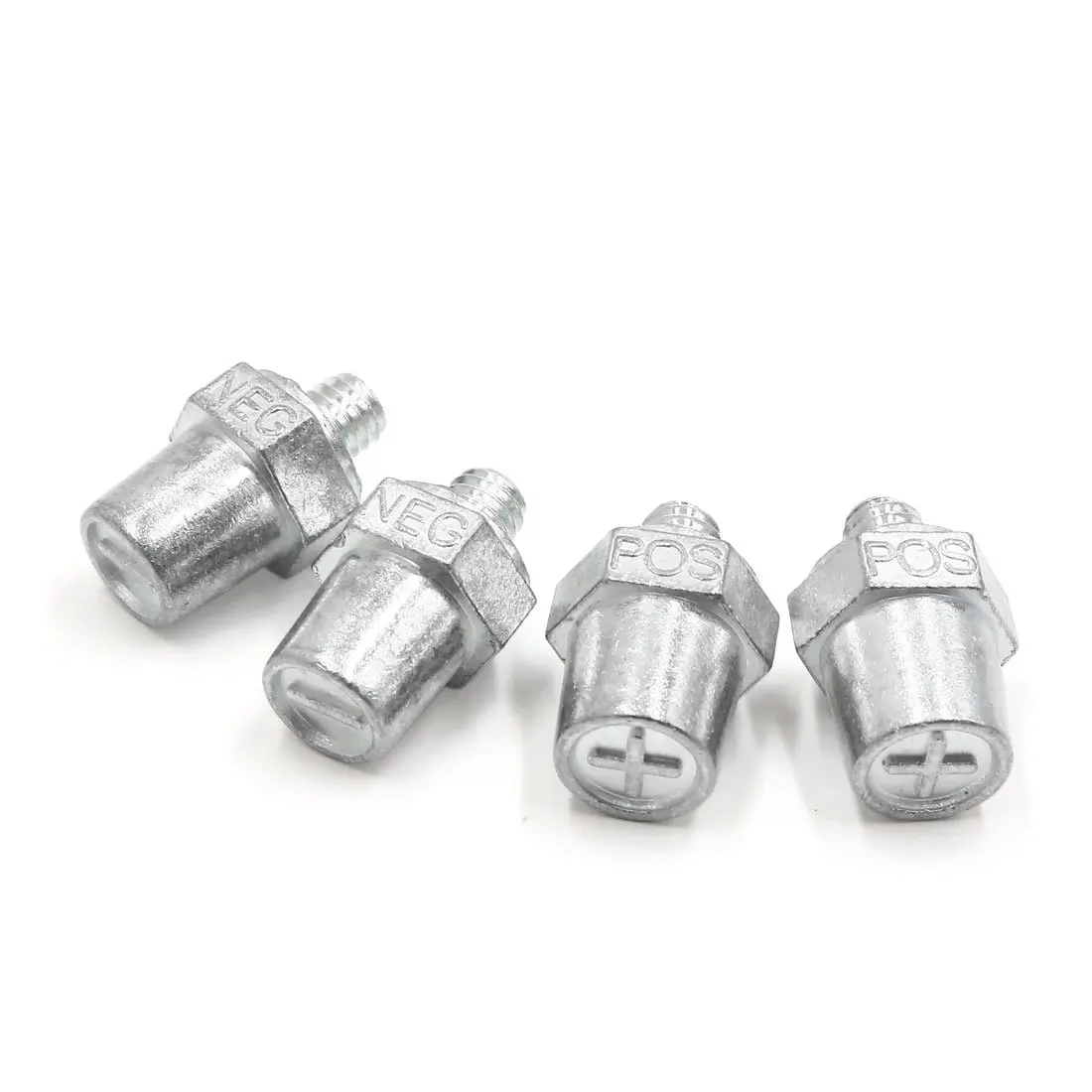 uxcell 4 Pcs Positive Negative Battery Post Terminal Adapter Converter Metal for Car Vehicle Boats Van Batteries
uxcell 4 Pcs Positive Negative Battery Post Terminal Adapter Converter Metal for Car Vehicle Boats Van Batteries