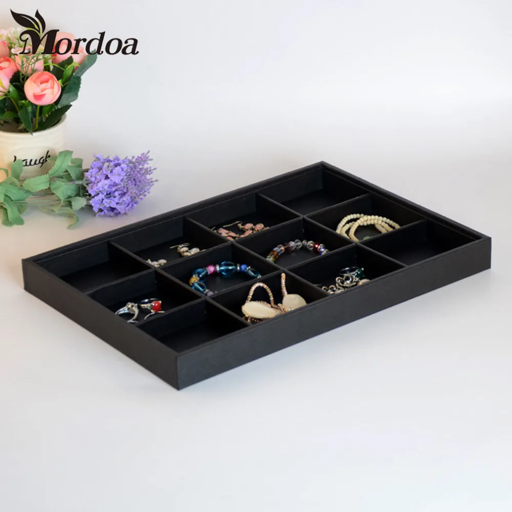 12 Slots Black leather Jewelry Display Shelf Ring/Bracelet Organizer Showcase Holder Box Pendants Jewelry Shelf Case
12 Slots Black leather Jewelry Display Shelf Ring/Bracelet Organizer Showcase Holder Box Pendants Jewelry Shelf Case