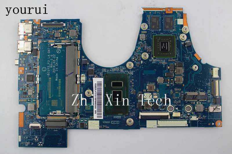 yourui For Lenovo Yoga 710-14ISK 710-15ISK 710-14ISB Laptop Mortherboard With i5-7200 CPU BIUY2 Y3 LA-D471P 100% Fully Tested
yourui For Lenovo Yoga 710-14ISK 710-15ISK 710-14ISB Laptop Mortherboard With i5-7200 CPU BIUY2 Y3 LA-D471P 100% Fully Tested