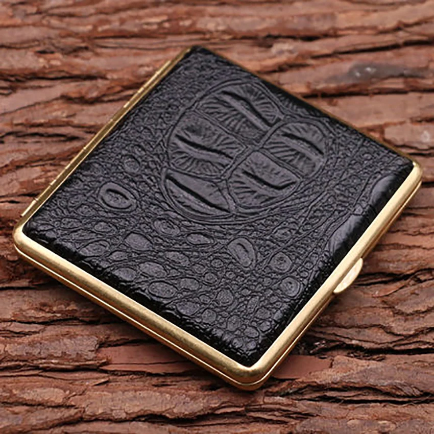 creative 20 sticks cigarette storage box portable vintage case holder cigarette protector containers for business men gifts HOT
creative 20 sticks cigarette storage box portable vintage case holder cigarette protector containers for business men gifts HOT