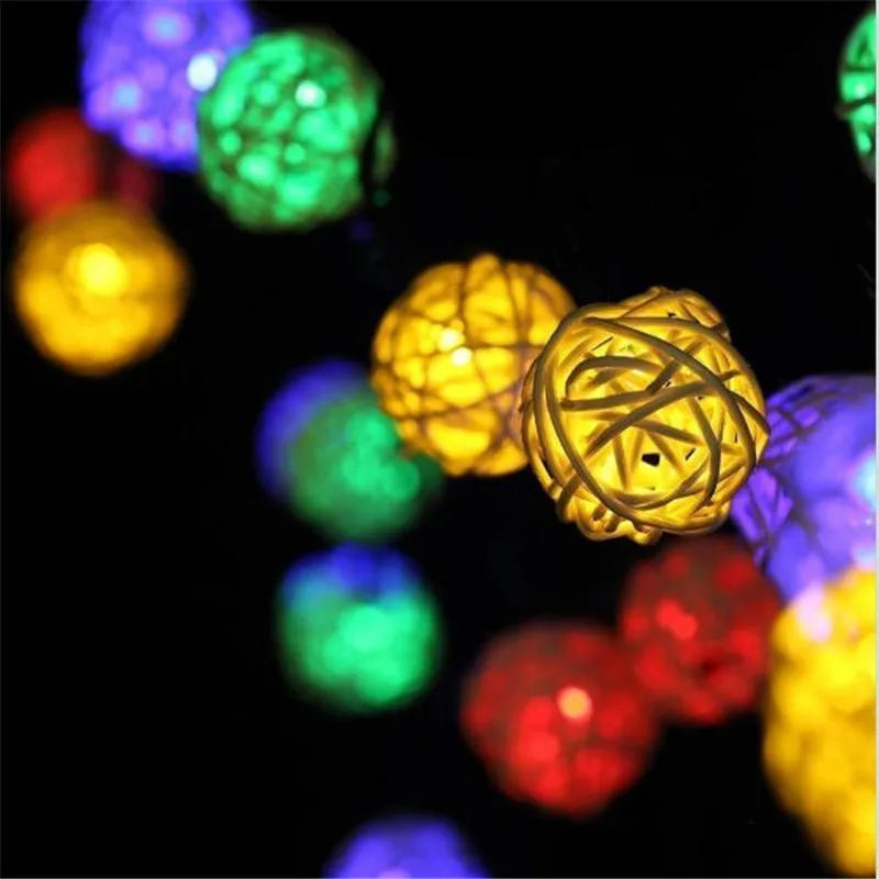 1.5m 10 Multicolor Rattan Balls led Fairy String Patio Wedding Lights Decoration for Party Holiday Use With Battery box
1.5m 10 Multicolor Rattan Balls led Fairy String Patio Wedding Lights Decoration for Party Holiday Use With Battery box