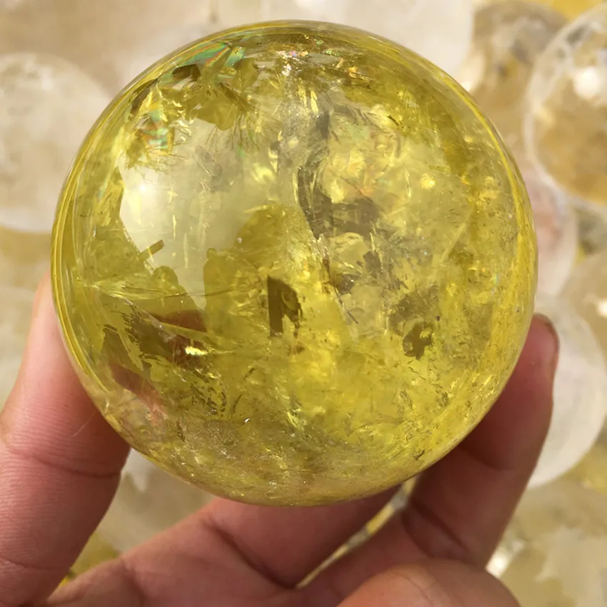 High quality 100% natural citrine sphere reiki meditation Mineral Healing gemstone for home decoration with the base
High quality 100% natural citrine sphere reiki meditation Mineral Healing gemstone for home decoration with the base