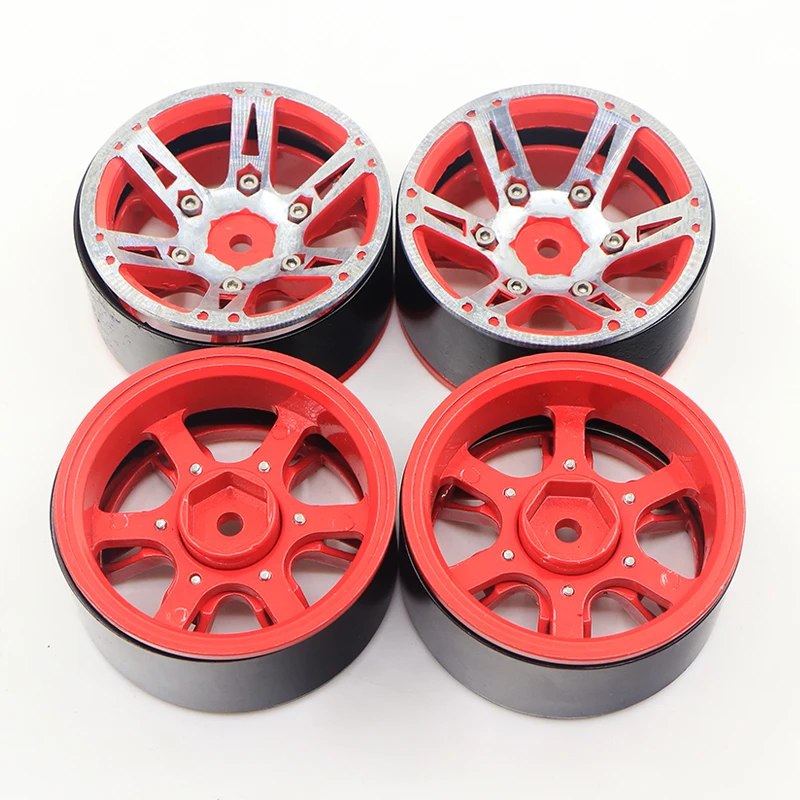 1.9 Inch Beadlock Metal Wheel Rim for 1/10 RC Rock Crawler Car TRX4 Axial SCX10 90046 D90 D110 TF2
1.9 Inch Beadlock Metal Wheel Rim for 1/10 RC Rock Crawler Car TRX4 Axial SCX10 90046 D90 D110 TF2