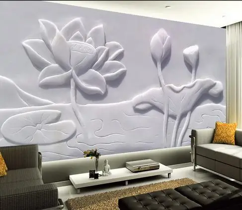 3d wallpaper custom 3d wall murals wallpaper Three-dimensional lotus paintings TV setting wall wallpaper
3d wallpaper custom 3d wall murals wallpaper Three-dimensional lotus paintings TV setting wall wallpaper