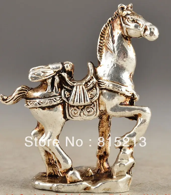 bi00436 Blessing Tibet Silver Chinese Old Collectable Handwork Carving Horse Statue
bi00436 Blessing Tibet Silver Chinese Old Collectable Handwork Carving Horse Statue