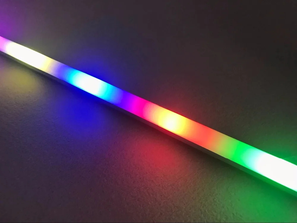 Полноцветный разноцветный светодиодный цифровой жесткий стержень DC5V SK6812 RGB, с матовой крышкой, 32 пикселя/60 пикселей/144 пикселей
Полноцветный разноцветный светодиодный цифровой жесткий стержень DC5V SK6812 RGB, с матовой крышкой, 32 пикселя/60 пикселей/144 пикселей