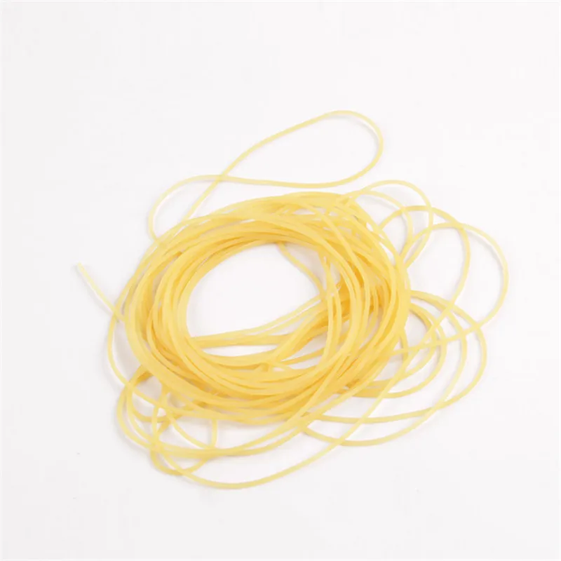 5M diameter 2mm solid Elastic rubber (without hole) Natural Latex Slingshots Rubber Tube For Sling Shot Hunting Shooting Tools
5M diameter 2mm solid Elastic rubber (without hole) Natural Latex Slingshots Rubber Tube For Sling Shot Hunting Shooting Tools