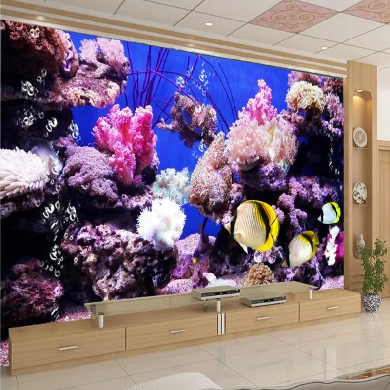 beibehang Large custom wallcovering 3d coral underwater world living room bedroom television background decoration
beibehang Large custom wallcovering 3d coral underwater world living room bedroom television background decoration