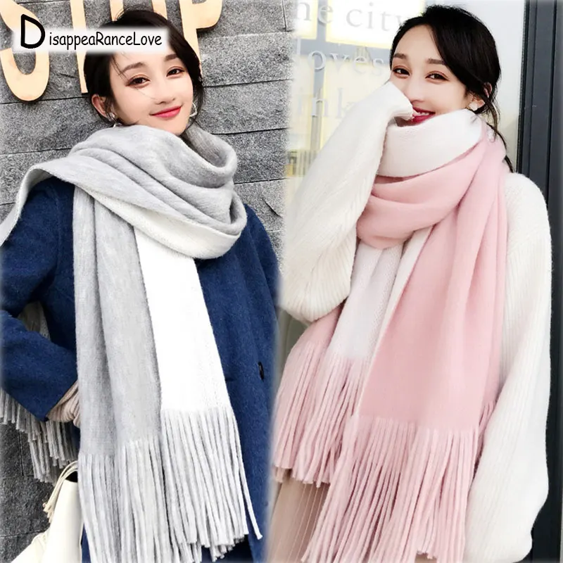 2019 winter women scarf fashion solid soft cashmere scarves for ladies pashmina shawls and wraps bandana female foulard Tassel
2019 winter women scarf fashion solid soft cashmere scarves for ladies pashmina shawls and wraps bandana female foulard Tassel