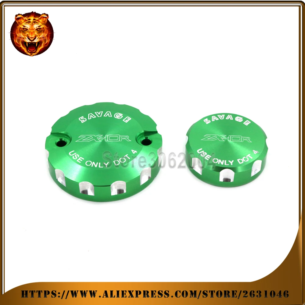 Motorcycle Accessories Front & Rear Brake Master Cylinder Fluid Reservoir Cover CAP For KAWASAKI ZX-10R ZX10R 10R NINJA 2016
Motorcycle Accessories Front & Rear Brake Master Cylinder Fluid Reservoir Cover CAP For KAWASAKI ZX-10R ZX10R 10R NINJA 2016