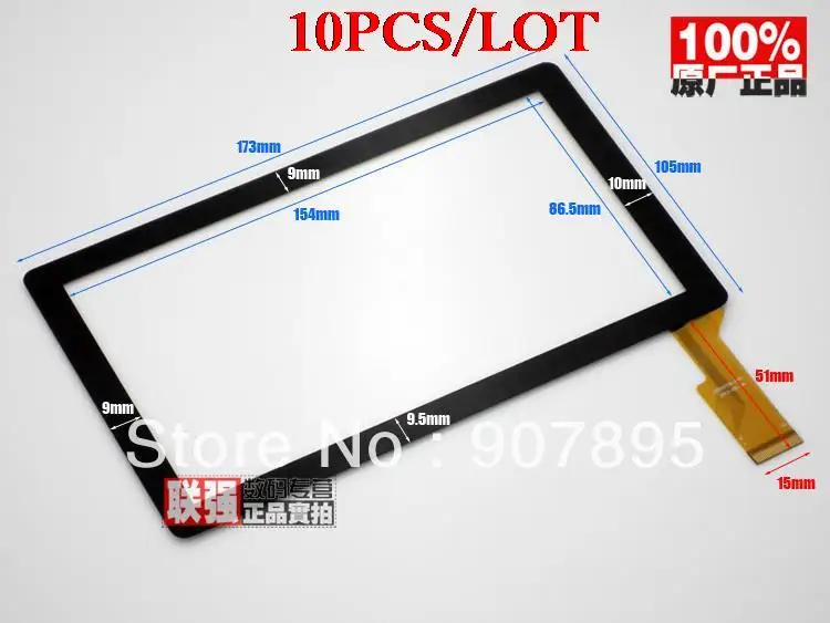 20pcS 7"inch capacitive touch panel touch screen digitizer glass for All Winner A13 Q8 tablet pc MID CZY6075A-Fpc
20pcS 7"inch capacitive touch panel touch screen digitizer glass for All Winner A13 Q8 tablet pc MID CZY6075A-Fpc