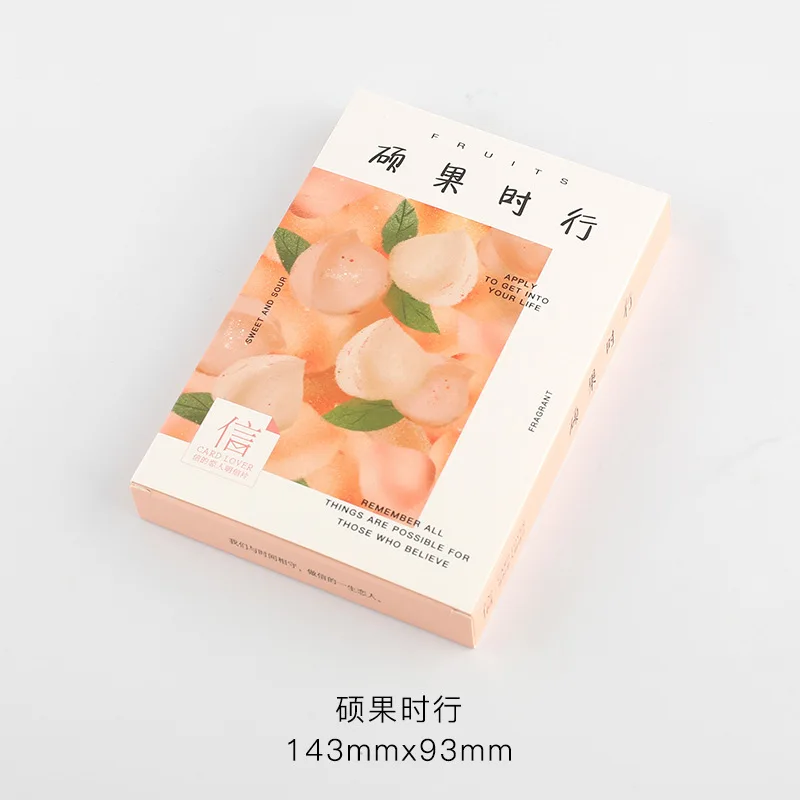 30 Sheets/Set Creative Fruit Market Series Postcard Greeting Card Birthday Gift Card Message Card
30 Sheets/Set Creative Fruit Market Series Postcard Greeting Card Birthday Gift Card Message Card