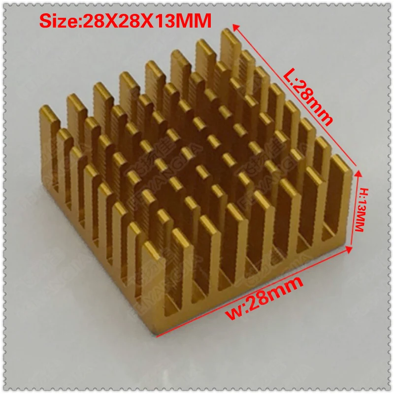 (Free shipping) 20pcs 28*28*13 mm Heatsink Cooling Fin Aluminum Heat Sink Radiator Cooler for LED, Power IC Transistor, PCB
(Free shipping) 20pcs 28*28*13 mm Heatsink Cooling Fin Aluminum Heat Sink Radiator Cooler for LED, Power IC Transistor, PCB