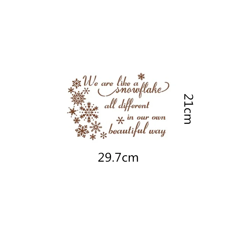 Snowflake Stencils Christmas Reusable Stencils,Card Making,Stamping,Projects Making,Acrylic Paints,Polymer Clay,Scrapbooking, A4
Snowflake Stencils Christmas Reusable Stencils,Card Making,Stamping,Projects Making,Acrylic Paints,Polymer Clay,Scrapbooking, A4