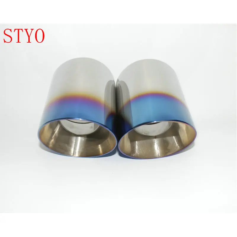 STYO Car Exhaust Muffler Modified Tail Throat Liner Pipe for MAZDAS CX-5 2017 2018 pipe Caliber 85mm.length 155mm
STYO Car Exhaust Muffler Modified Tail Throat Liner Pipe for MAZDAS CX-5 2017 2018 pipe Caliber 85mm.length 155mm