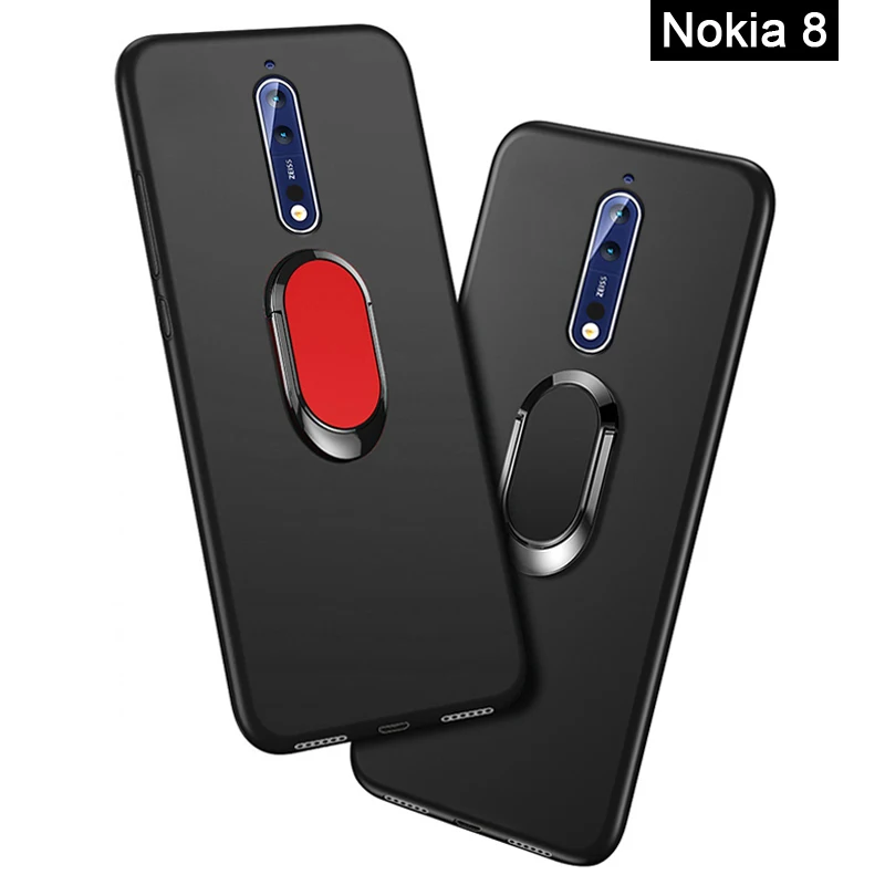 Чехол для телефона Nokia8 Nokia 8 TA 1012 1004 5 3 дюйма мягкий черный силиконовый магнитный