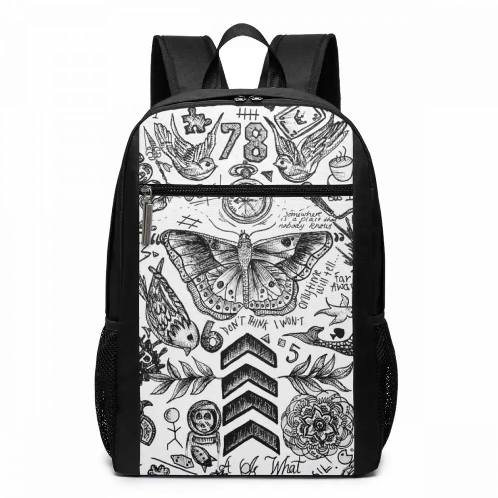 One Direction Backpack One Direction Tattoos Backpacks Print High quality Bag Travel Teen Men's - Women's Trend Bags
One Direction Backpack One Direction Tattoos Backpacks Print High quality Bag Travel Teen Men's - Women's Trend Bags