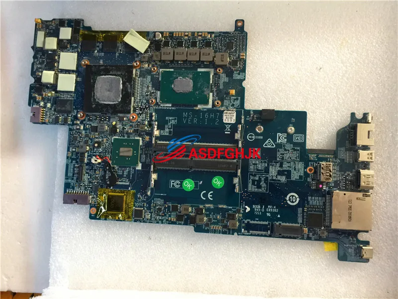 FOR MSI GS60 Ghost Pro 15.6" Motherboard i7-6700HQ 2.6GHz GTX970M 3GB MS-16H71 100% TESED OK
FOR MSI GS60 Ghost Pro 15.6" Motherboard i7-6700HQ 2.6GHz GTX970M 3GB MS-16H71 100% TESED OK