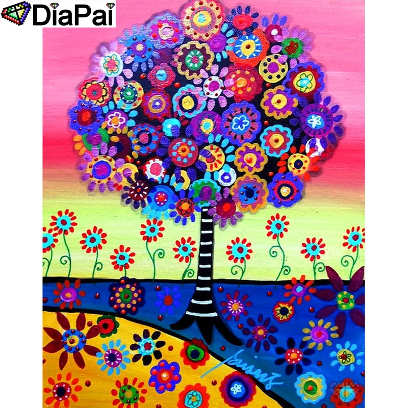 DIAPAI 100% Full Square/Round Drill 5D DIY Diamond Painting "Tree illustration" Diamond Embroidery Cross Stitch 3D Decor A19084
DIAPAI 100% Full Square/Round Drill 5D DIY Diamond Painting "Tree illustration" Diamond Embroidery Cross Stitch 3D Decor A19084