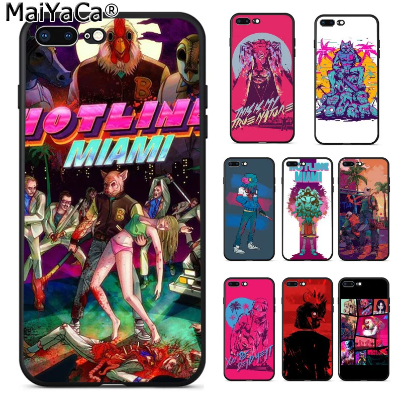 MaiYaCa cool game hotline miami New Personalized Soft Cover Case for iPhone 8 7 6 6S Plus 5 5S SE XR X XS MAX Coque Shell
MaiYaCa cool game hotline miami New Personalized Soft Cover Case for iPhone 8 7 6 6S Plus 5 5S SE XR X XS MAX Coque Shell