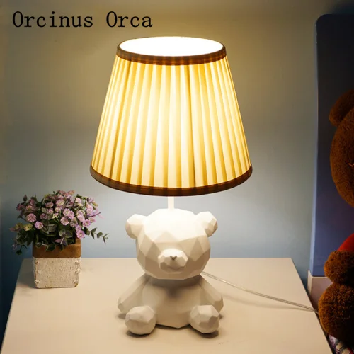 Nordic Modern Simple Geometry Bear Table Lamp Boys and Girls Bedroom Children's Room Lamp Cartoon Creative LED Animal Table Lamp
Nordic Modern Simple Geometry Bear Table Lamp Boys and Girls Bedroom Children's Room Lamp Cartoon Creative LED Animal Table Lamp