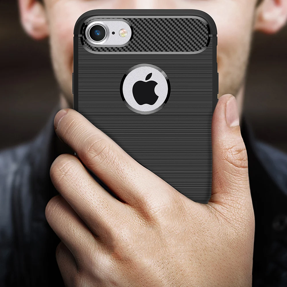 Romiky Тонкий Мягкий ТПУ силиконовый чехол для iPhone 8 7 6 Plus x 10 5 задняя крышка Корпус