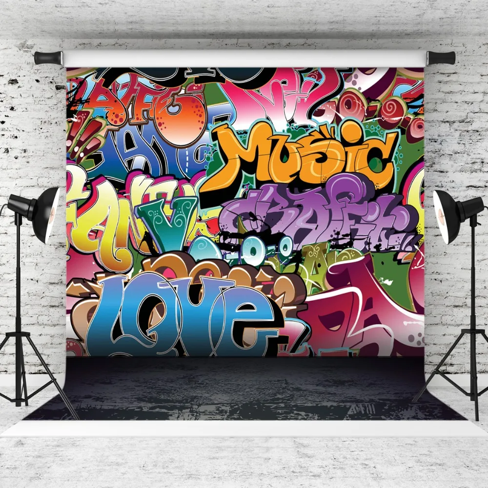 Comic Graffiti Photographic Background Vinyl Cloth Photo Backdrops for Portrait Baby Shower New Born Children Photo Shoot
Comic Graffiti Photographic Background Vinyl Cloth Photo Backdrops for Portrait Baby Shower New Born Children Photo Shoot