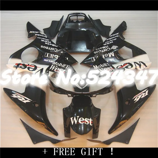 Fei-WEST fairings for YZF-R6 03-05 YZF R6 03 04 05 YZF 600 R6 2003 2004 2005 black white fairing kits
Fei-WEST fairings for YZF-R6 03-05 YZF R6 03 04 05 YZF 600 R6 2003 2004 2005 black white fairing kits