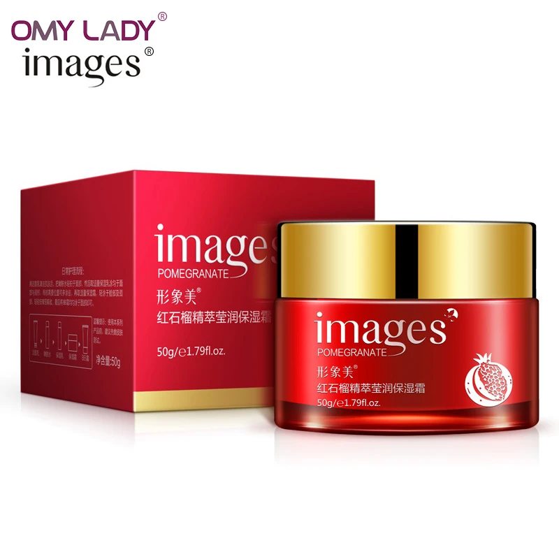 OMY LADY Images красный гранат с растительным цветком увлажняющий антивозрастной