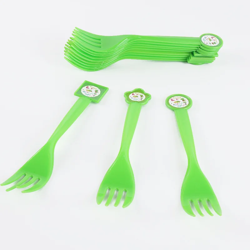10pcs/30pcs Tableware Sets Cartoon dinosaur Theme Party Plastic Knife Fork Spoons For Kids Birthday supplies Decoration | Дом и сад