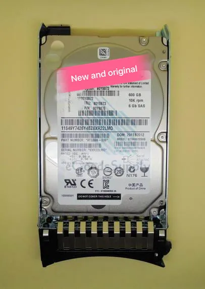 100%New In box 3 year warranty 90Y8872 90Y8873 600G 10K 2.5inch SAS X3650M3 M4 Need more angles photos, please contact me
100%New In box 3 year warranty 90Y8872 90Y8873 600G 10K 2.5inch SAS X3650M3 M4 Need more angles photos, please contact me