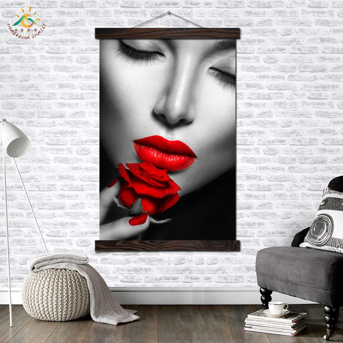 Good Smell Red Rose Girl Modern Canvas Art Prints Poster Wall Painting Scroll Painting Artwork Wall Art Pictures Home Decoration
Good Smell Red Rose Girl Modern Canvas Art Prints Poster Wall Painting Scroll Painting Artwork Wall Art Pictures Home Decoration