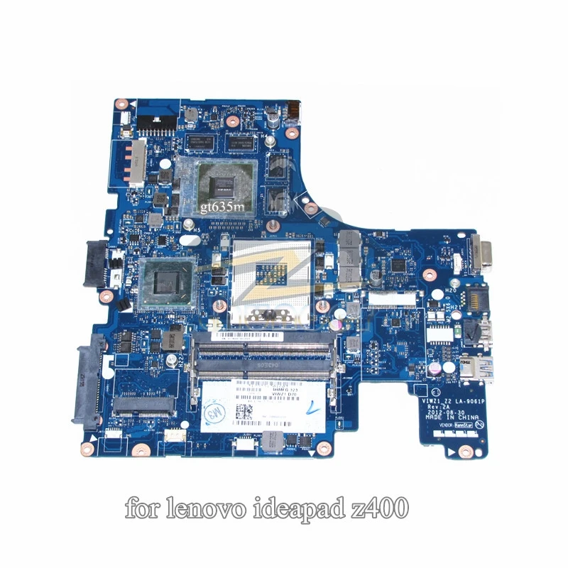 VIWZ1 Z2 LA-9061P REV 2A для материнской платы ноутбука lenovo ideapad z400 14,1 ''HM76 GPU gt635m DDR3
VIWZ1 Z2 LA-9061P REV 2A для материнской платы ноутбука lenovo ideapad z400 14,1 ''HM76 GPU gt635m DDR3